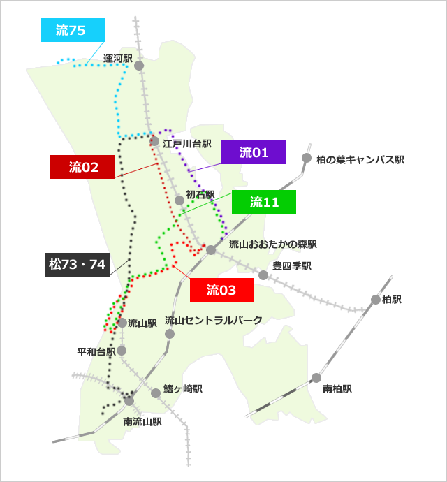 京成バス路線図